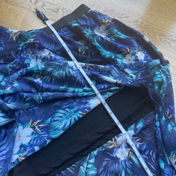 H&M Divided Tropical Floral Maxi Skirt US Size 6 - Picture 9 of 9